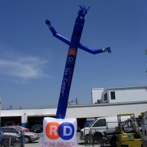 Roni Deutch 20' Skydancer Airpuppet with Hybrid Logo Box dancing inflatable RDTC