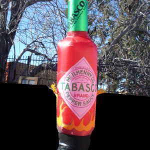 8' Tabasco Bottle