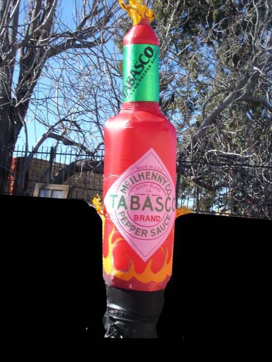 8' Tabasco Bottle