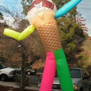 15' Ice cream Cone Man Partydancer