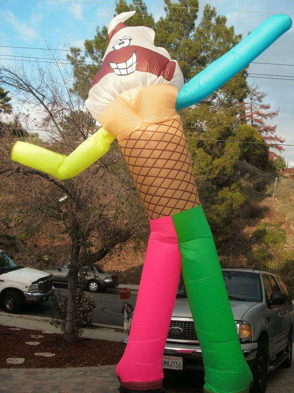 15' Ice cream Cone Man Partydancer